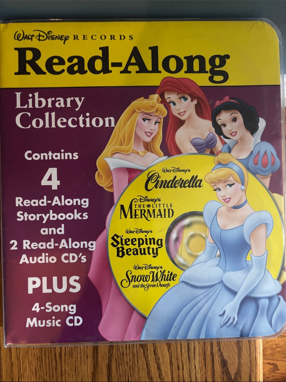 Walt Disney Read-Along Library Collection - Princesses